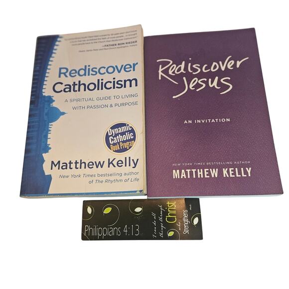 Matthew Kelly "Rediscover Catholicism" & " Rediscover Jesus, An Invitation" 2 - Picture 1 of 6